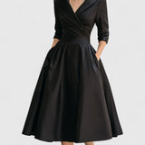 KATRINA - Eleganta Midi Kleita