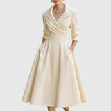 KATRINA - Eleganta Midi Kleita