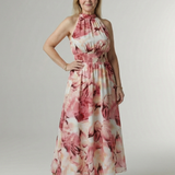 Sylin | Savākts Halter Midi Kleita
