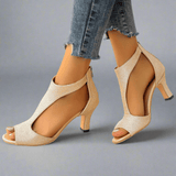 Heidrun | Elegantsas un ērtas sandales ar papēdi