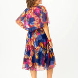MANUELLA - Elegants Plus Size Šifona Kleita
