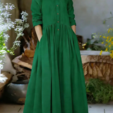 CLAUDIA - Vienkāršā A-līnijas Kleita