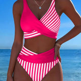 Krāsots Krustveida Bikini