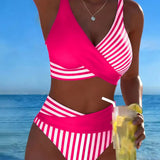 Krāsots Krustveida Bikini