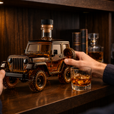 Viskija pudele - Jeep kolekcija