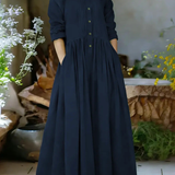 CLAUDIA - Vienkāršā A-līnijas Kleita