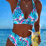 Bikini ar kakla siksnu