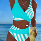 Krāsots Krustveida Bikini