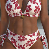 Hibiska Izdrukas Bikini