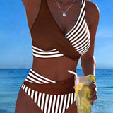 Krāsots Krustveida Bikini