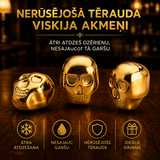 Premium Zelta Viskija Akmeņu Komplekts