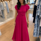 Seraphina | Elegants Plīvēts Maksidress ar Vērpi