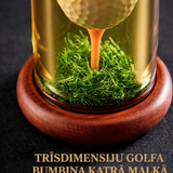 Viskija pudele - Golfa komplekts ar glāzēm