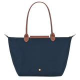 Longchamp - Grande Tote Le Pliage, Tumši Zils