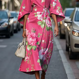 JENNI - Eleganta Ziedu Kleita