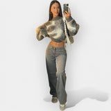 Lina | Džinsi ar pazeminātu jostasvietu