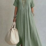 Noor | Eleganti plīšu kleita