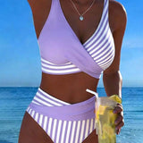 Krāsots Krustveida Bikini