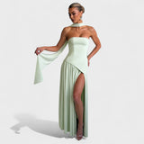 Maliyah | Asimetrisks piparmētru krāsas piegriezums